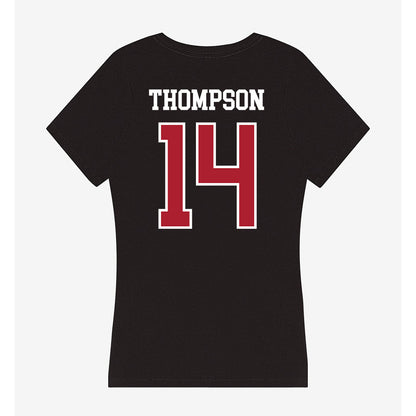 Nicholls State - NCAA Baseball : Caston Thompson - Women's V-Neck T-Shirt-1