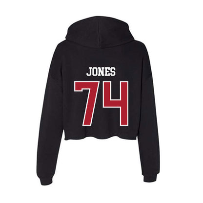 Nicholls State - NCAA Football : Preston Jones - Women's Crop Fleece Hoodie-1