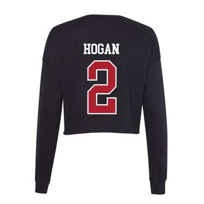 Nicholls State - NCAA Football : Deuce Hogan - Women's Cropped Crew Fleece-1