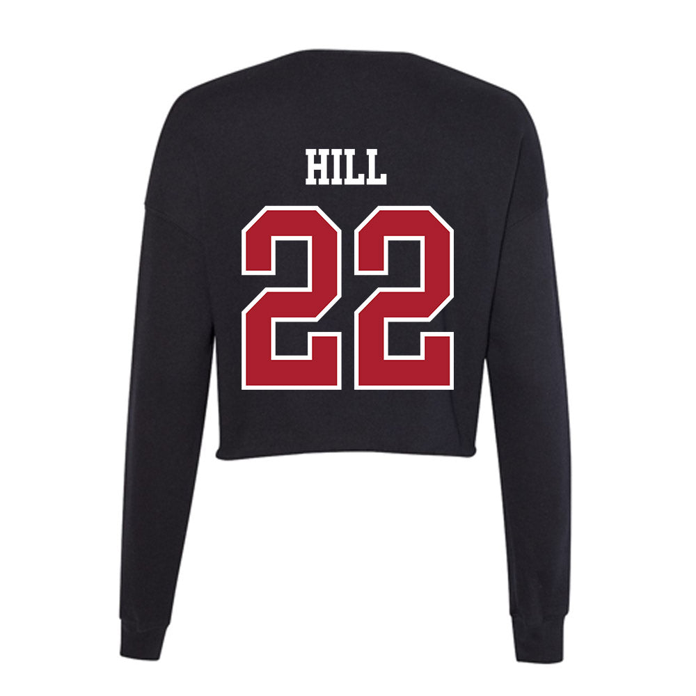 Nicholls State - NCAA Baseball : Dalton Hill - Women's Cropped Crew Fleece-1