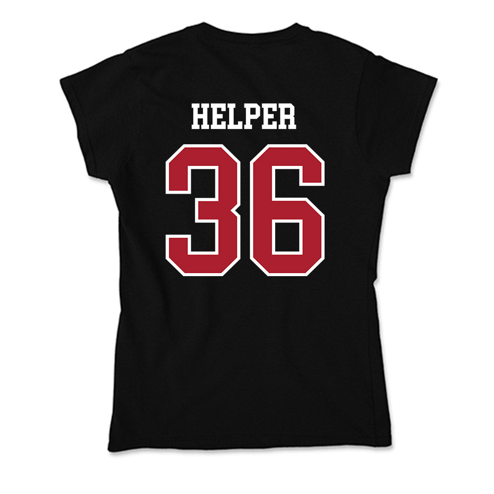 Nicholls State - NCAA Football : Justin Helper - Soft Style Women’s T-Shirt-1