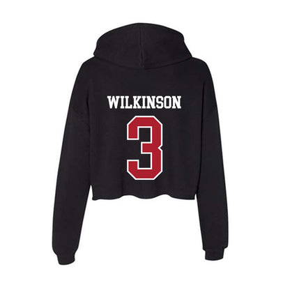 Nicholls State - NCAA Beach Volleyball : Brooklynn Wilkinson - Women's Crop Fleece Hoodie-1