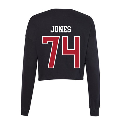 Nicholls State - NCAA Football : Preston Jones - Women's Cropped Crew Fleece-1