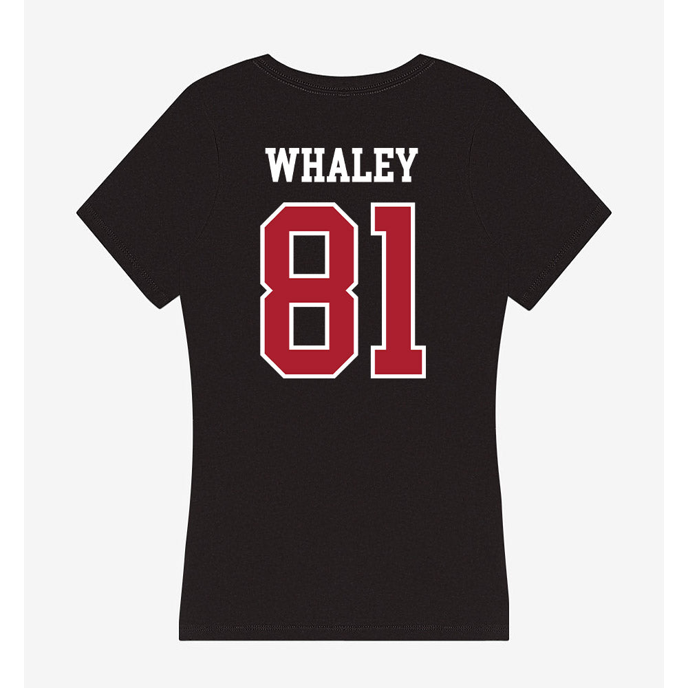 Nicholls State - NCAA Football : Treylin Whaley - Women's V-Neck T-Shirt-1