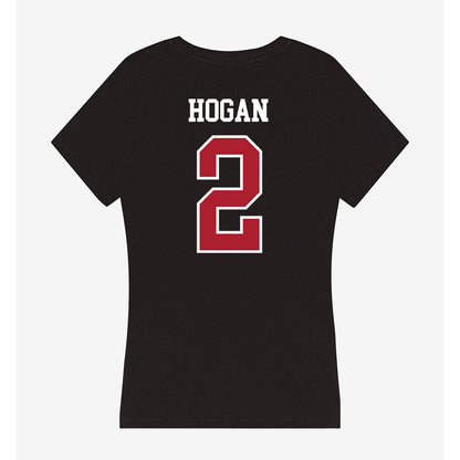 Nicholls State - NCAA Football : Deuce Hogan - Women's V-Neck T-Shirt-1