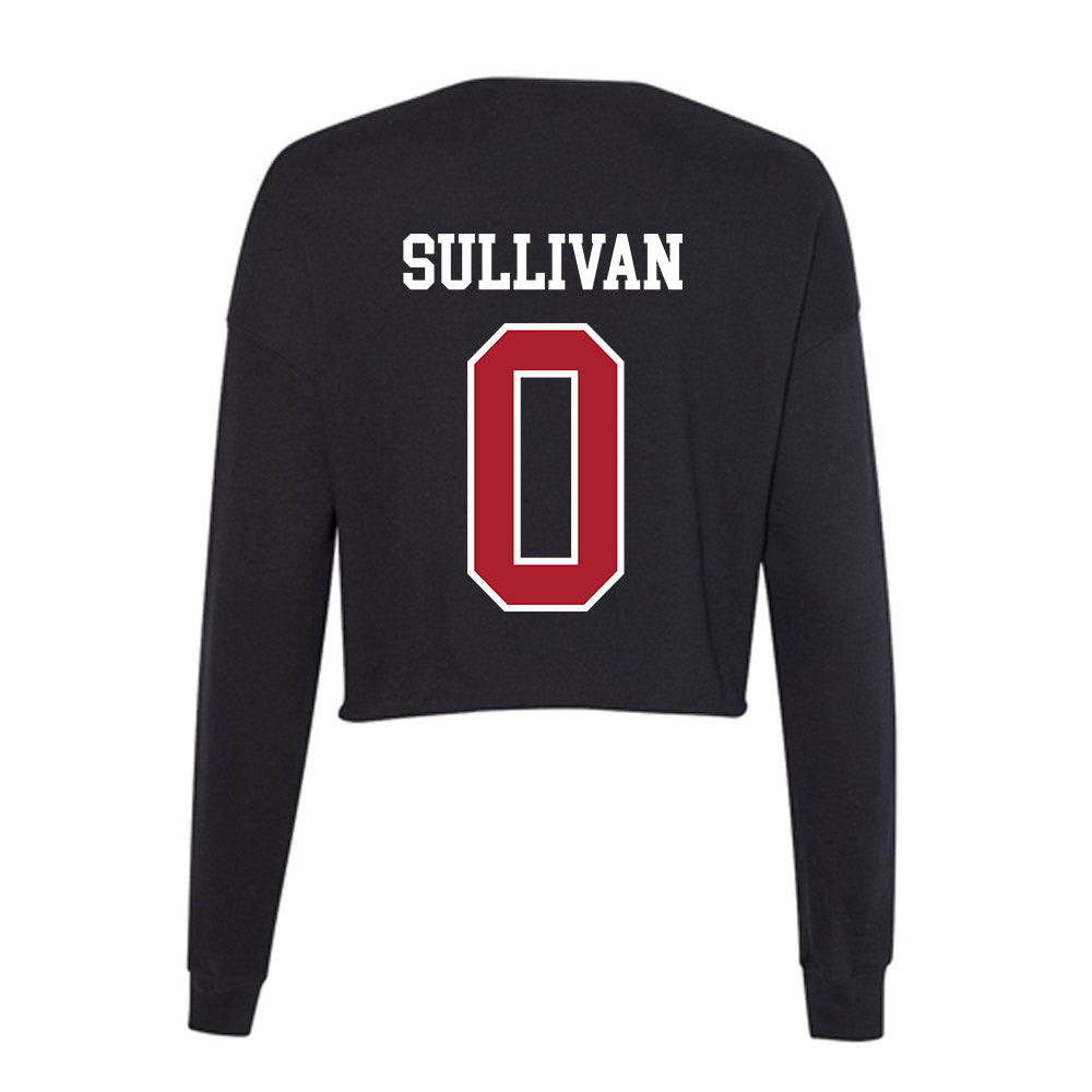 Nicholls State - NCAA Football : Laurence Sullivan - Women's Cropped Crew Fleece-1