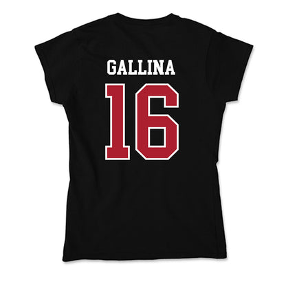 Nicholls State - NCAA Women's Soccer : Mia Gallina - Soft Style Women’s T-Shirt-1