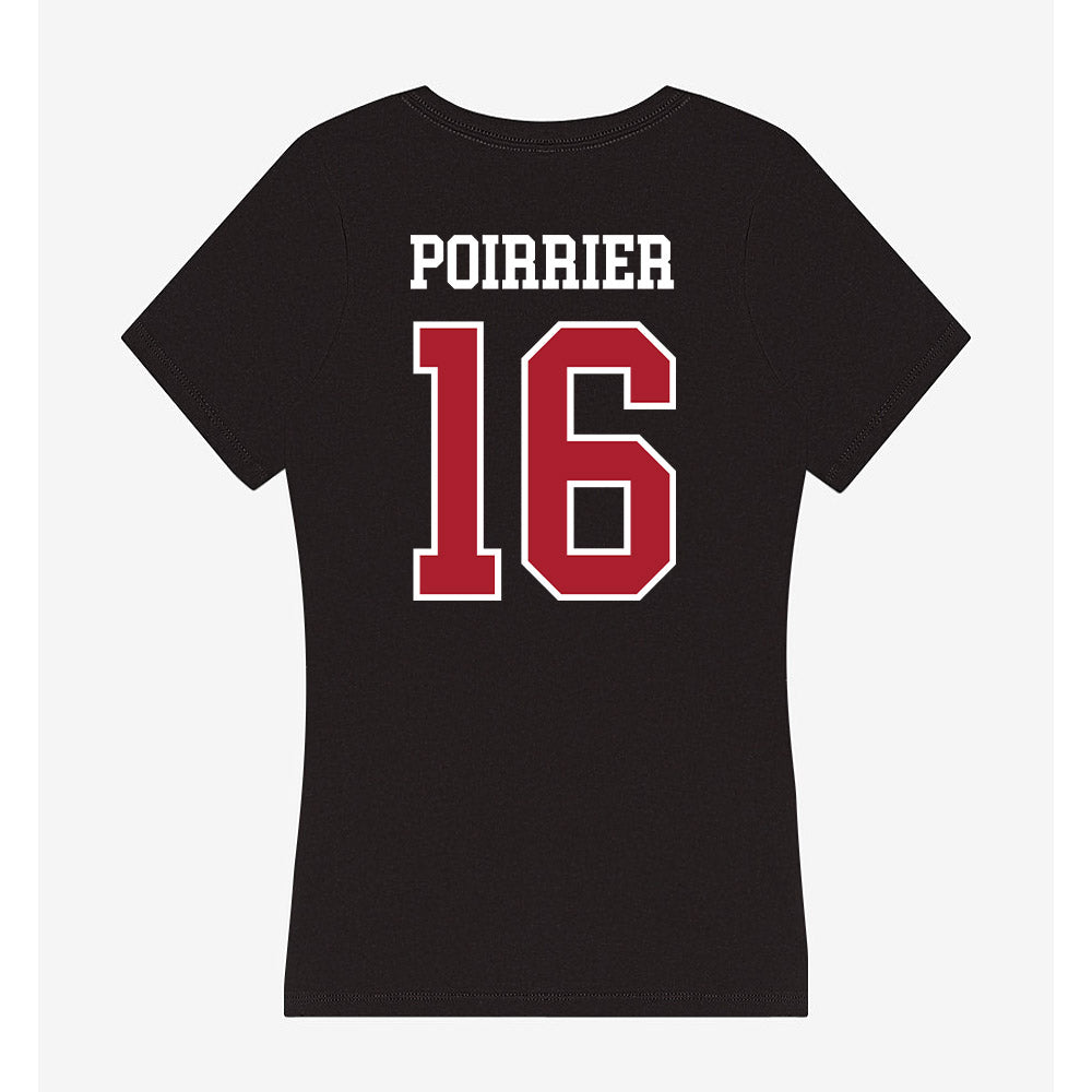 Nicholls State - NCAA Baseball : Cole Poirrier - Women's V-Neck T-Shirt-1