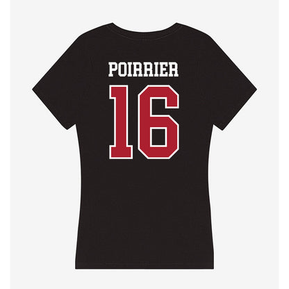 Nicholls State - NCAA Baseball : Cole Poirrier - Women's V-Neck T-Shirt-1