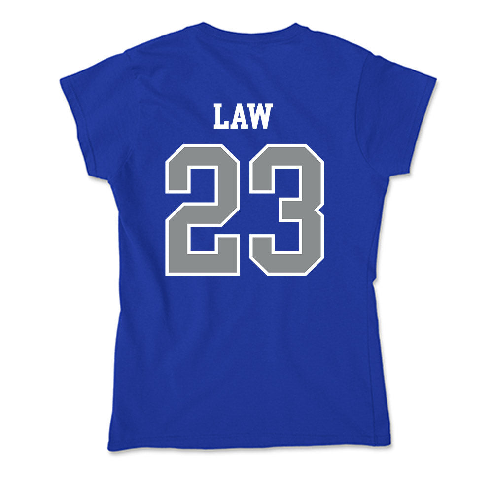 Memphis - NCAA Football : Crews Law - Soft Style Women’s T-Shirt-1