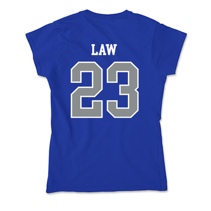 Memphis - NCAA Football : Crews Law - Soft Style Women’s T-Shirt-1