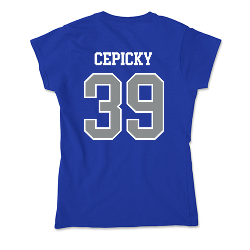 Memphis - NCAA Football : Gabriel Cepicky - Soft Style Women’s T-Shirt-1