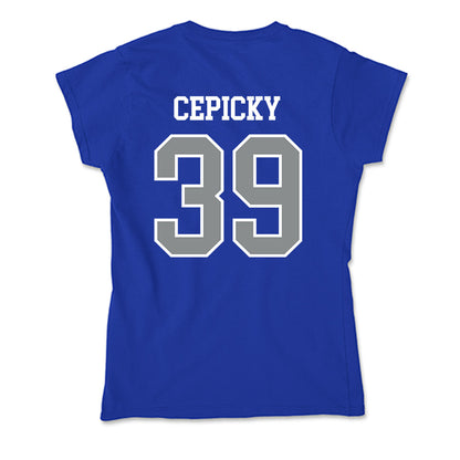 Memphis - NCAA Football : Gabriel Cepicky - Soft Style Women’s T-Shirt-1