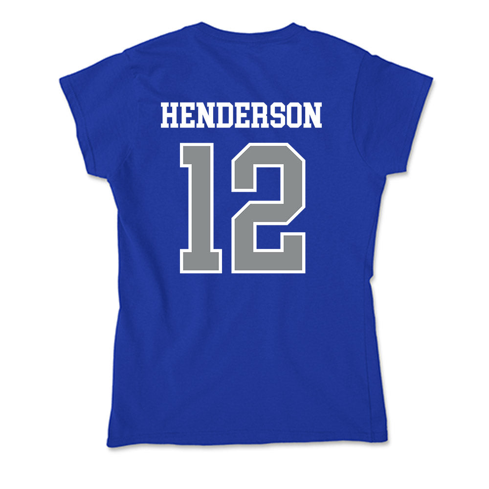 Memphis - NCAA Women's Volleyball : Janyah Henderson - Soft Style Women’s T-Shirt-1