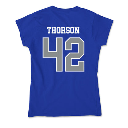 Memphis - NCAA Baseball : Shane Thorson - Soft Style Women’s T-Shirt-1