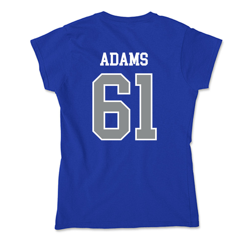Memphis - NCAA Football : Chris Adams - Soft Style Women’s T-Shirt-1