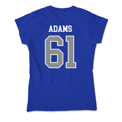 Memphis - NCAA Football : Chris Adams - Soft Style Women’s T-Shirt-1