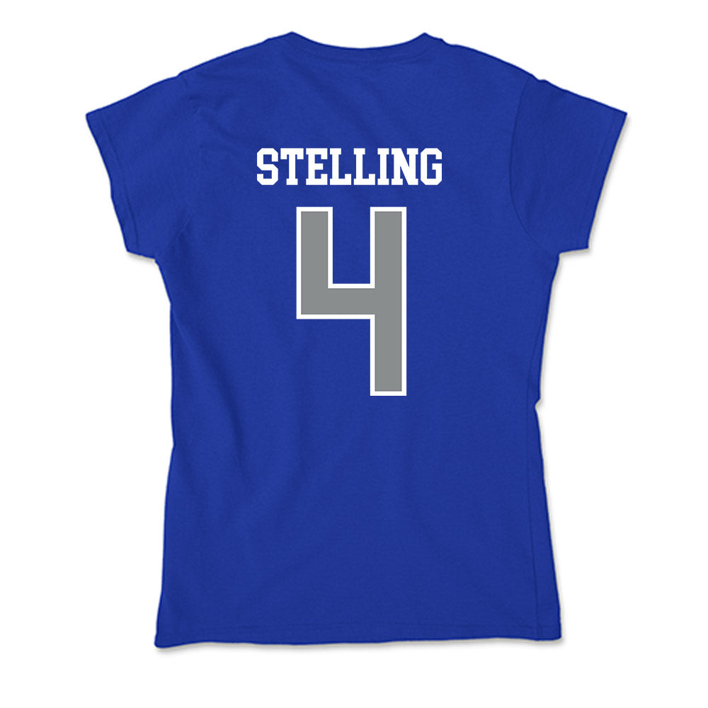 Memphis - NCAA Baseball : Logan Stelling - Soft Style Women’s T-Shirt-1