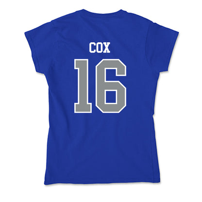Memphis - NCAA Baseball : Seth Cox - Soft Style Women’s T-Shirt-1