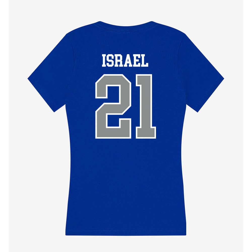 Memphis - NCAA Football : Samson Israel - Women's V-Neck T-Shirt-1