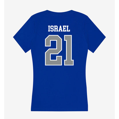 Memphis - NCAA Football : Samson Israel - Women's V-Neck T-Shirt-1