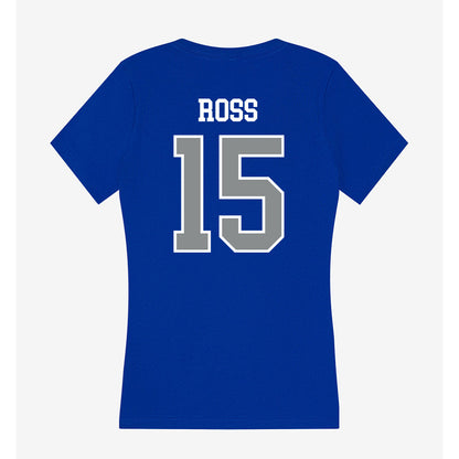 Memphis - NCAA Football : Christian Ross - Women's V-Neck T-Shirt-1