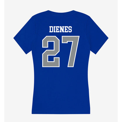 Memphis - NCAA Baseball : Jacob Dienes - Women's V-Neck T-Shirt-1
