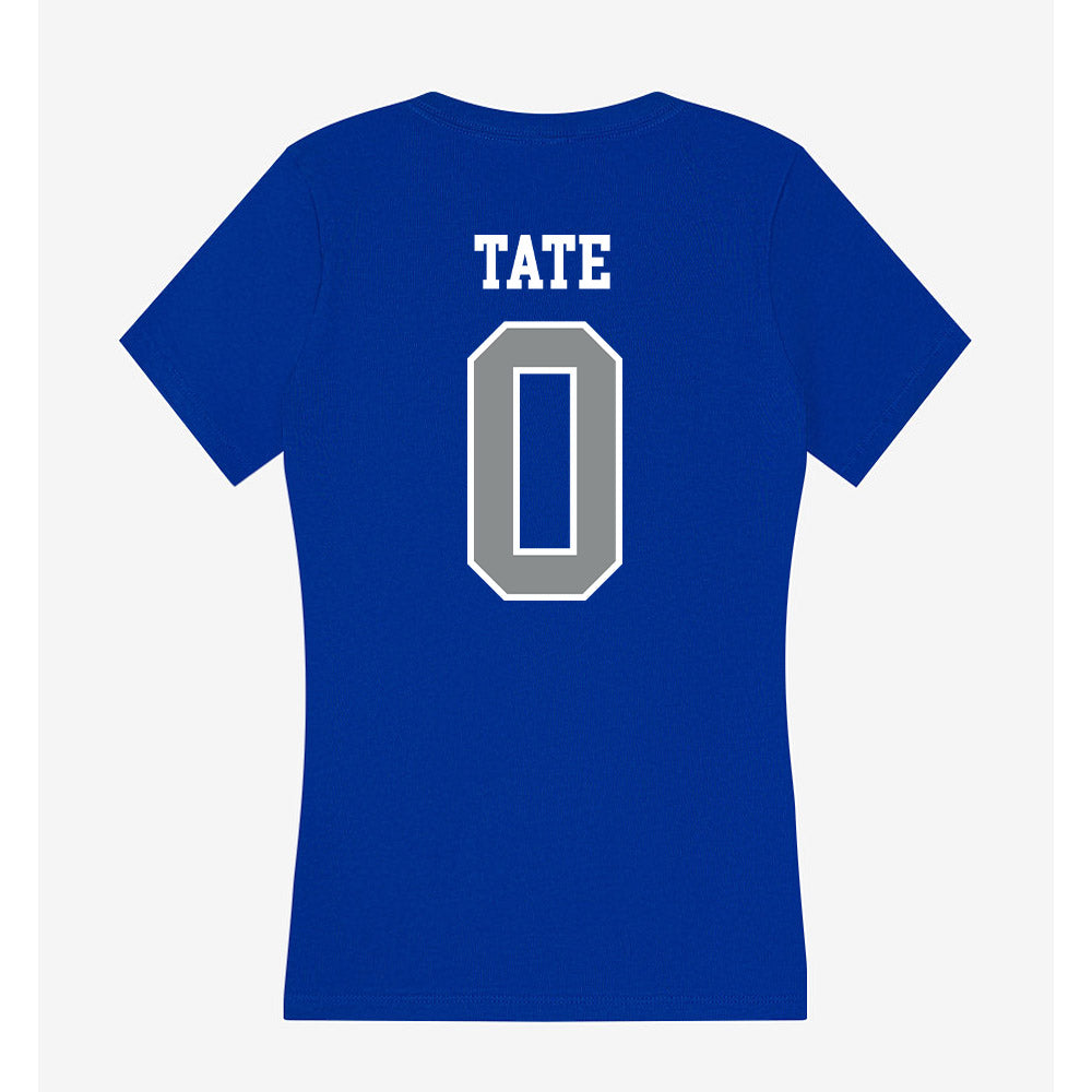 Memphis - NCAA Softball : Jericho Tate - Women's V-Neck T-Shirt-1