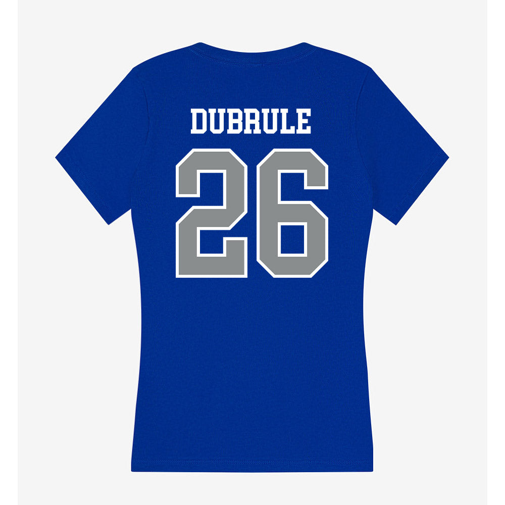 Memphis - NCAA Women's Soccer : Maisen Dubrule - Women's V-Neck T-Shirt-1