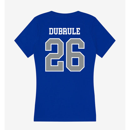 Memphis - NCAA Women's Soccer : Maisen Dubrule - Women's V-Neck T-Shirt-1