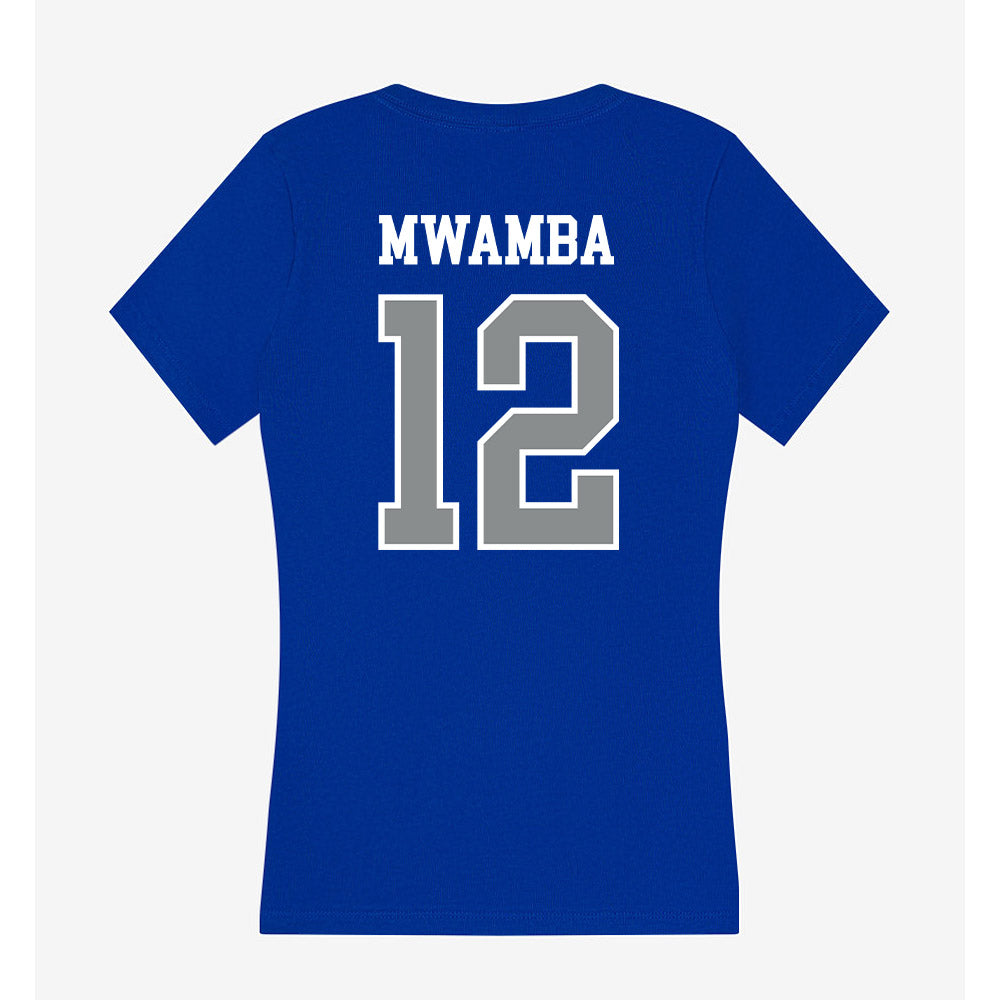 Memphis - NCAA Football : Beni Mwamba - Women's V-Neck T-Shirt-1