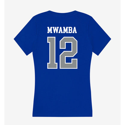 Memphis - NCAA Football : Beni Mwamba - Women's V-Neck T-Shirt-1