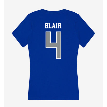 Memphis - NCAA Football : Shannon Blair - Women's V-Neck T-Shirt-1