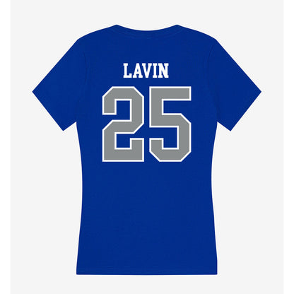 Memphis - NCAA Women's Soccer : finley lavin - Women's V-Neck T-Shirt-1