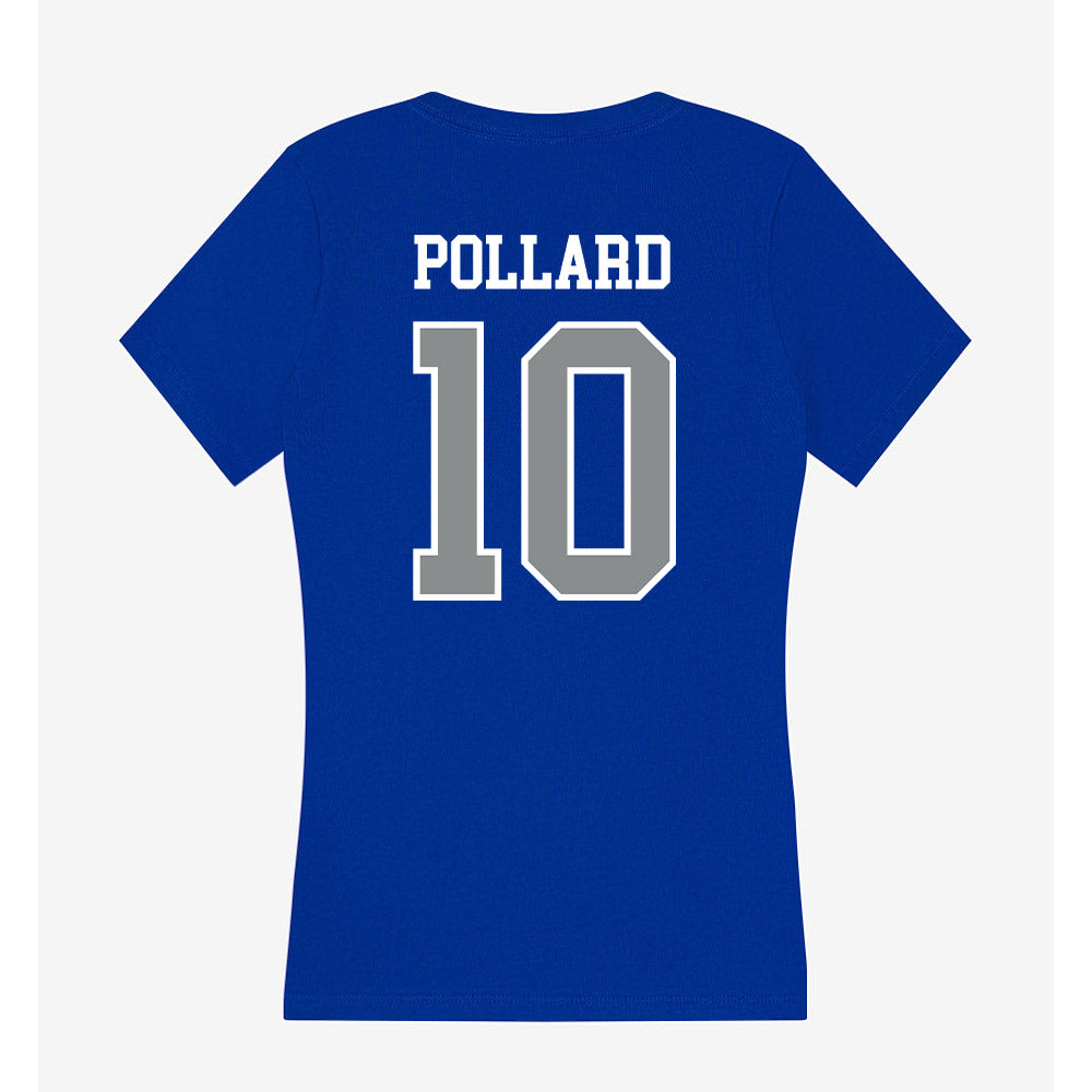 Memphis - NCAA Football : Myles Pollard - Women's V-Neck T-Shirt-1