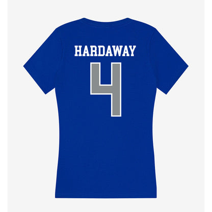 Memphis - NCAA Men's Basketball : Ashton Hardaway - Women's V-Neck T-Shirt-1