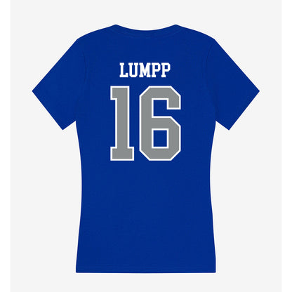 Memphis - NCAA Softball : Francesca Lumpp - Women's V-Neck T-Shirt-1