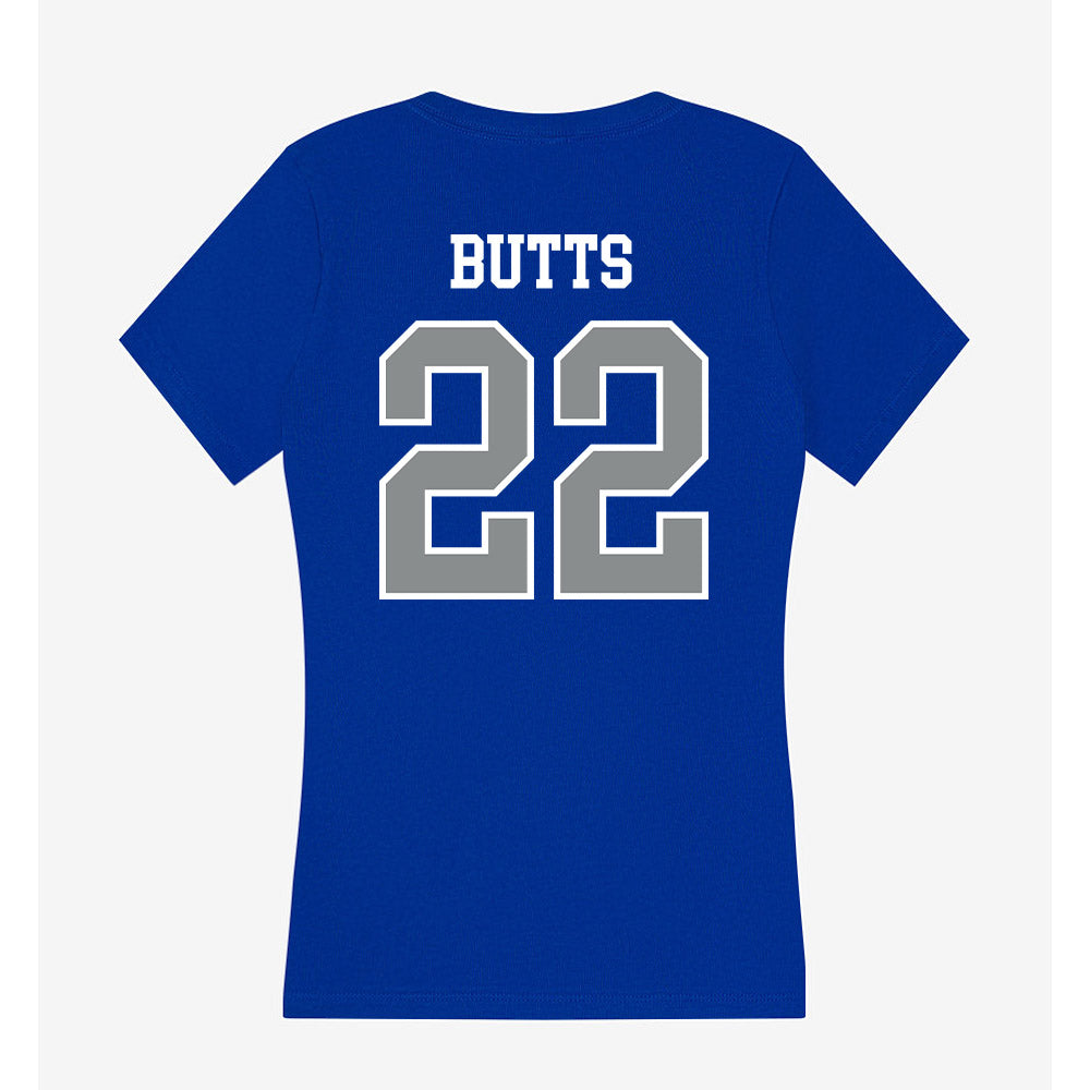 Memphis - NCAA Softball : Brylee Butts - Women's V-Neck T-Shirt-1