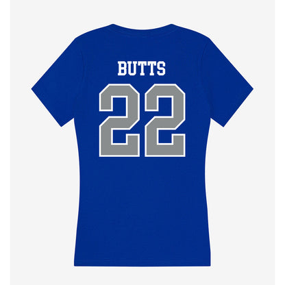 Memphis - NCAA Softball : Brylee Butts - Women's V-Neck T-Shirt-1