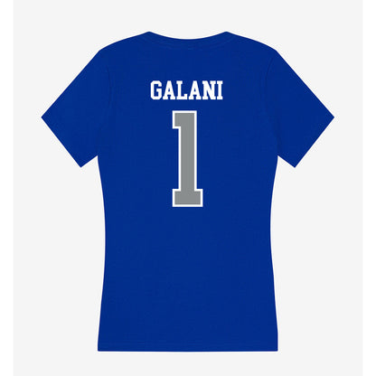 Memphis - NCAA Women's Soccer : Ava Galani - Women's V-Neck T-Shirt-1