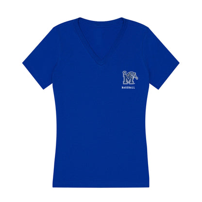 Memphis - NCAA Baseball : Webb Watson - Women's V-Neck T-Shirt-0