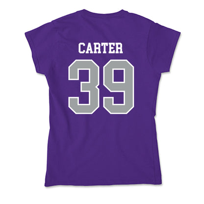 Tarleton State - NCAA Baseball : Brendon Carter - Soft Style Women’s T-Shirt-1