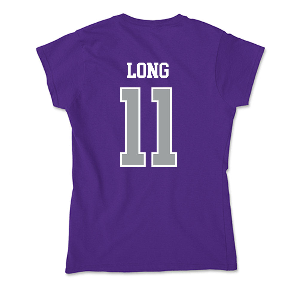 Tarleton State - NCAA Women's Basketball : Jakoriah Long - Soft Style Women’s T-Shirt-1