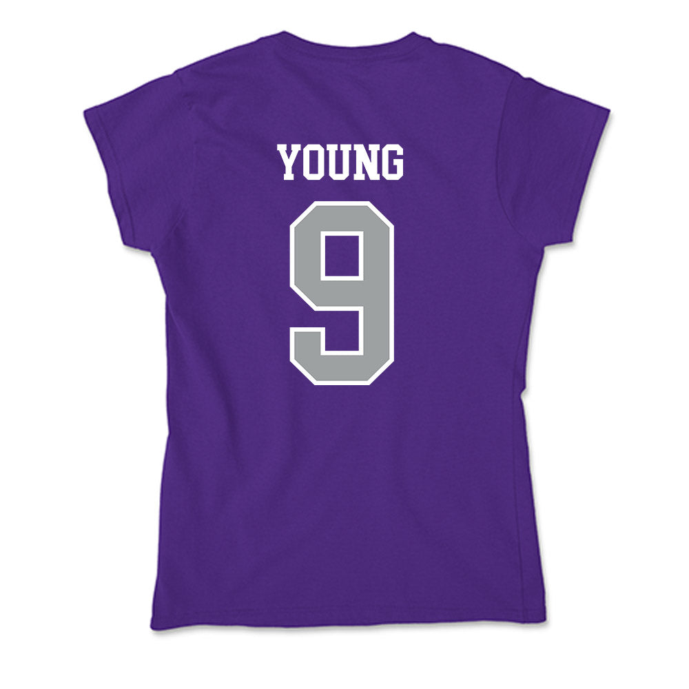 Tarleton State - NCAA Football : Tiar Young - Soft Style Women’s T-Shirt-1