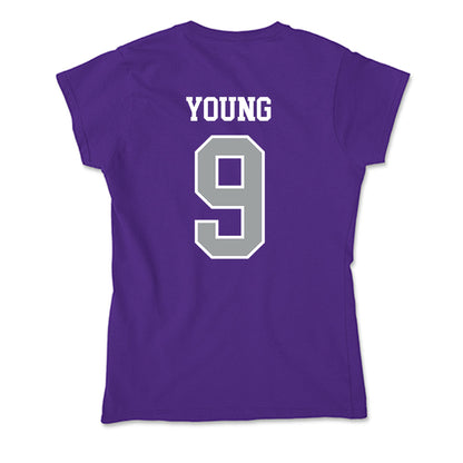 Tarleton State - NCAA Football : Tiar Young - Soft Style Women’s T-Shirt-1