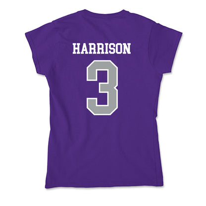 Tarleton State - NCAA Men's Basketball : Ronnie Harrison - Soft Style Women’s T-Shirt-1