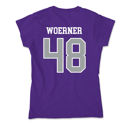 Tarleton State - NCAA Football : Reese Woerner - Soft Style Women’s T-Shirt-1
