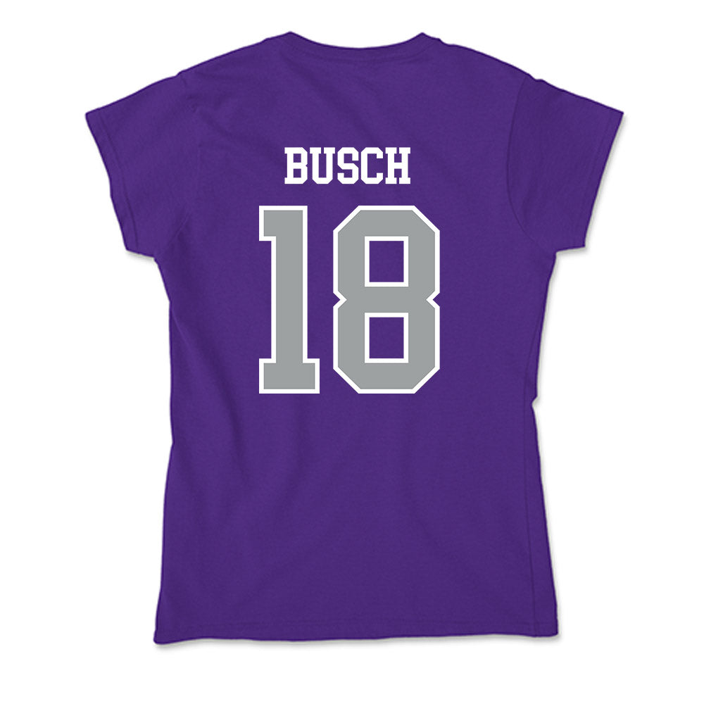 Tarleton State - NCAA Women's Volleyball : Tatum Busch - Soft Style Women’s T-Shirt-1