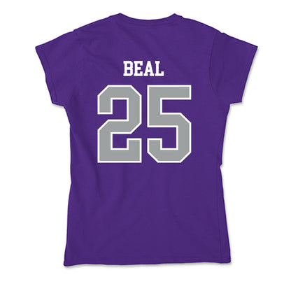Tarleton State - NCAA Women's Soccer : DawnJay Beal - Soft Style Women’s T-Shirt-1