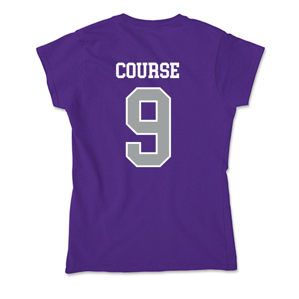 Tarleton State - NCAA Men's Basketball : Collin Course - Soft Style Women’s T-Shirt-1